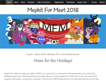 Tablet Screenshot of mephitfurmeet.org